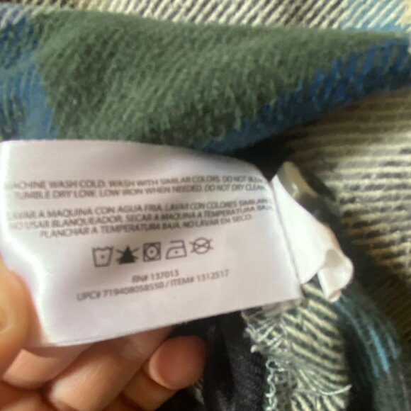 Orvis Pine Street Blue Green Plaid Button-Up Shirt Shacket Jacket Men L - Picture 8 of 9